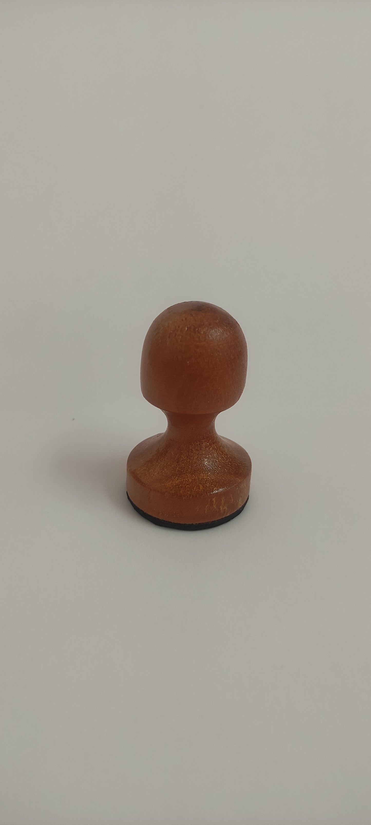 Sello de madera redondo